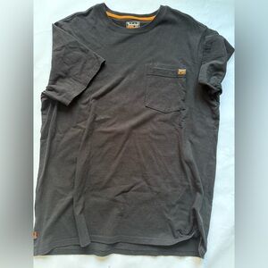 Timberland Pro Short Sleeve Shirt Black T Tee XL men’s original fit